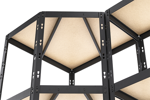 regał metalowy corner narozny